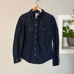 Levi’s Denim Button Down with Pearl Buttons